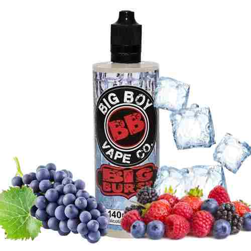 Big Burst Ice (140mL) Big Boy Vape mii pod Vape KSA